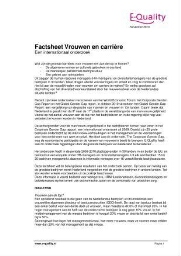 E-Quality factsheet [2010], November