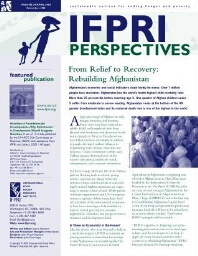 IFPRI perspectives [2002], April