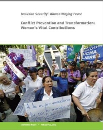 Conflict prevention and transformation