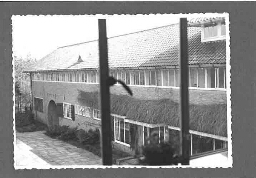 Zicht op gebouwen van Vrouwen vormingcentrum De Born. 1940