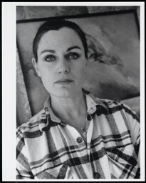Portret van actrice liz Snoijnk 198?/199?