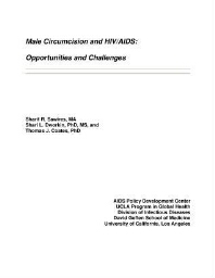 Male circumcision and HIV/AIDS