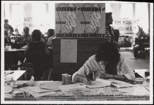 Conferentie over financiële zelfstandigheid voor vrouwen 1982