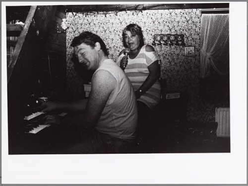 Amsterdams echtpaar maakt muziek thuis 1987