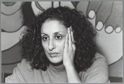 Portret van Leila Honari. 1987
