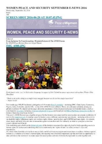 Women, Peace and Security e-news [2016], 189
