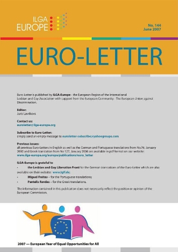 Euro-letter [2007], 144 (July)