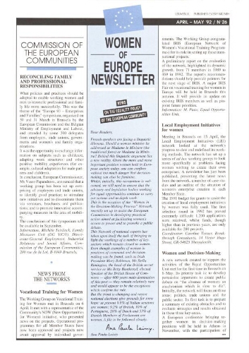 Women of Europe Newsletter [1992], 26 (Apr-May)