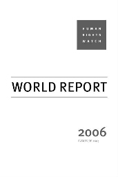 Human Rights Watch world report 2006