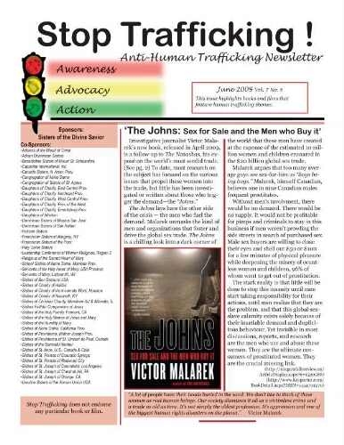 Stop trafficking! Anti-human trafficking newsletter [2009], 6 (June)
