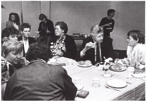Bijeenkomst Associatie Herverdeling betaalde en onbetaaalde Arbeid 1989