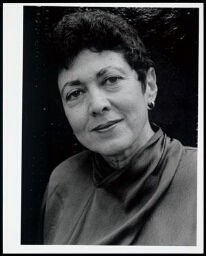 Portret van de Amerikaanse wetenschapper lesbische geschiedenis en literatuur en etnische geschiedenis en literatuur Lillian Faderman 1992