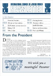 ICJW newsletter [2005], April