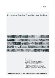European gender equality law review [2008], 1