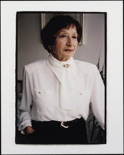 Suzy Rottenberg-Glaser redde veel joodse kinderen 1999