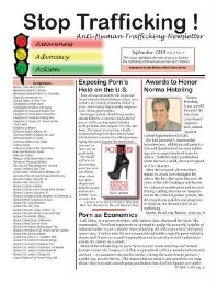 Stop trafficking! Anti-human trafficking newsletter [2010], 9 (September)