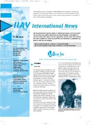IIAV international news [2002], 2 (Oct)