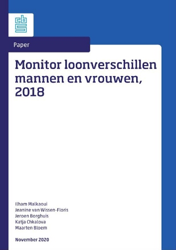 Monitor loonverschillen mannen en vrouwen, 2018