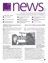 AWID news [2001], 4 (Fall)