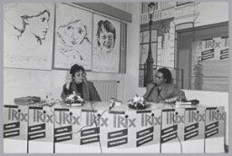 Literaire middag georganiseerd door Vrouwenboekwinkel Trix 1988
