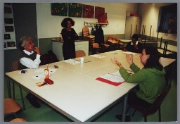 Schrijfworkshop in verband met de Zami Award uitreiking 2000 met het thema literatuur 2000