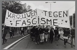 Demonstratie tegen fascisme 1987
