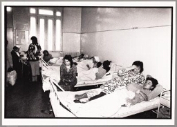 Abortuskliniek in Roemenië. 1990