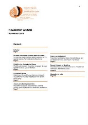 Newsletter [2008], 2