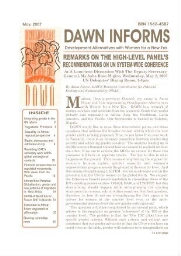 DAWN informs [2007], May