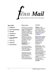 FENN-Mail [2002], 1 (maart)