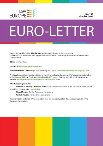 Euro-letter [2006], 135 (October)