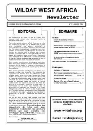 Wildaf West Africa newsletter [2004], 17 (Janvier)