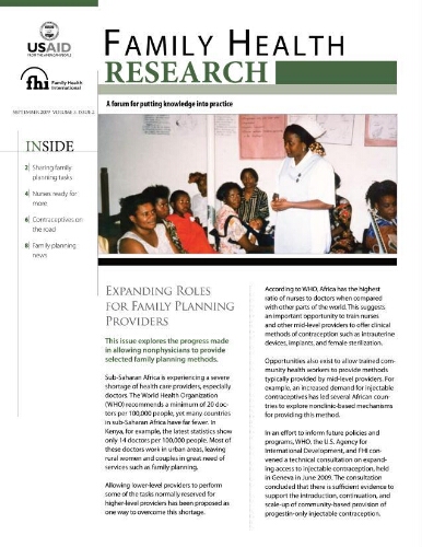 Family health research [2009], 2 (Sep)
