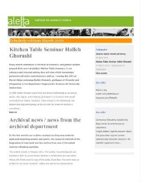 Scholarly Newsletter [2012], March