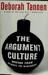The argument culture