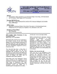 International Gender and Trade Network [2004], 7 (Aug)