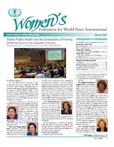 Women's Federation for World Peace International [2009], Spring