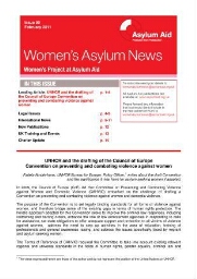 Women's asylum news [2011], 99 (February)