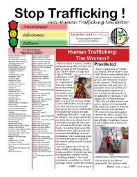 Stop trafficking! Anti-human trafficking newsletter [2019], 11 (November)