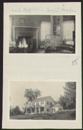 Interieur van het huis van Amy Maher 1927