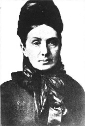 Portret van de Engelse reizigster en schrijfster Isabella Bird Bishop (1831-1904) 188?