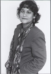 Portret van Joan Ferrier, de directeur van E-Quality. 1997