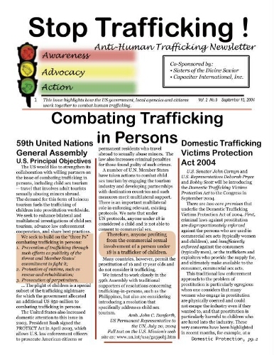 Stop trafficking! Anti-human trafficking newsletter [2004], 9 (Sept)