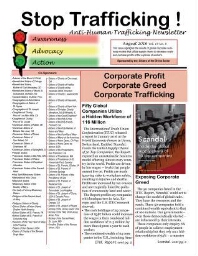 Stop trafficking! Anti-human trafficking newsletter [2016], 8 (Augustus)