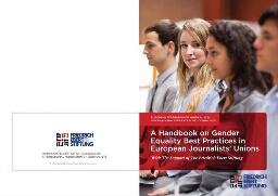 A handbook on gender equality best practices in European journalists’ unions