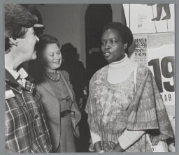 Congres vrouwen wonen wereldwijd, met aandacht voor huisvesting voor vrouwen in ontwikkelingslanden 1987
