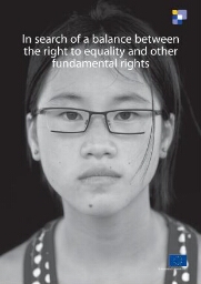 In search of a balance between the right to equality and other fundamental rights