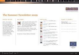 WiTEC newsletter [2009], Summer