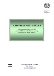 Mainstreaming gender