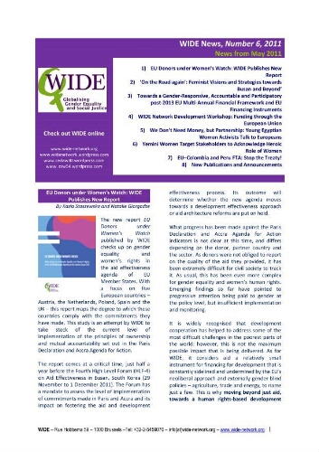 WIDE newsletter = WIDE news [2011], 6 (May)